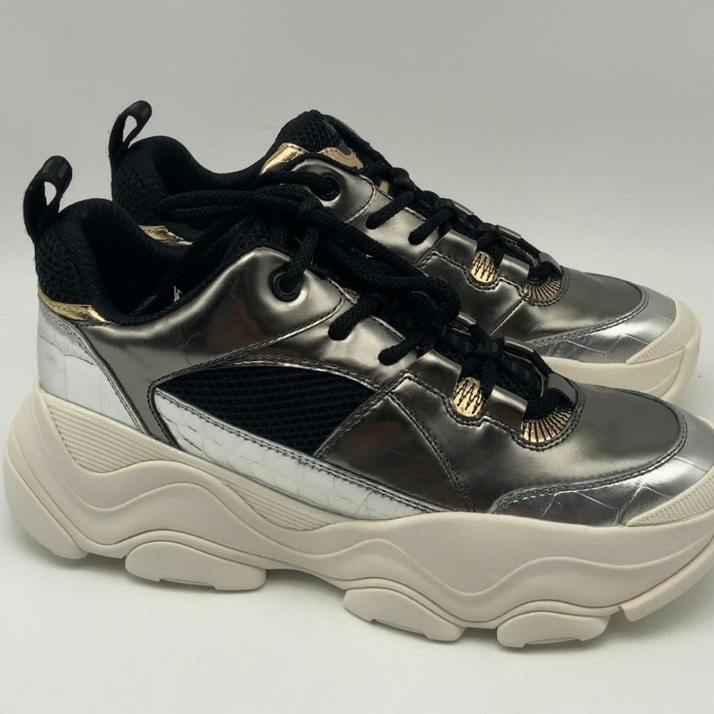 Michael Kors Atlas Trainer Metallic